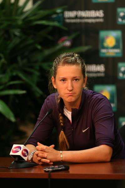 Victoria Azarenka  2013 BNP Paribas Open Press Conference in Indian Wells  14, 2013 