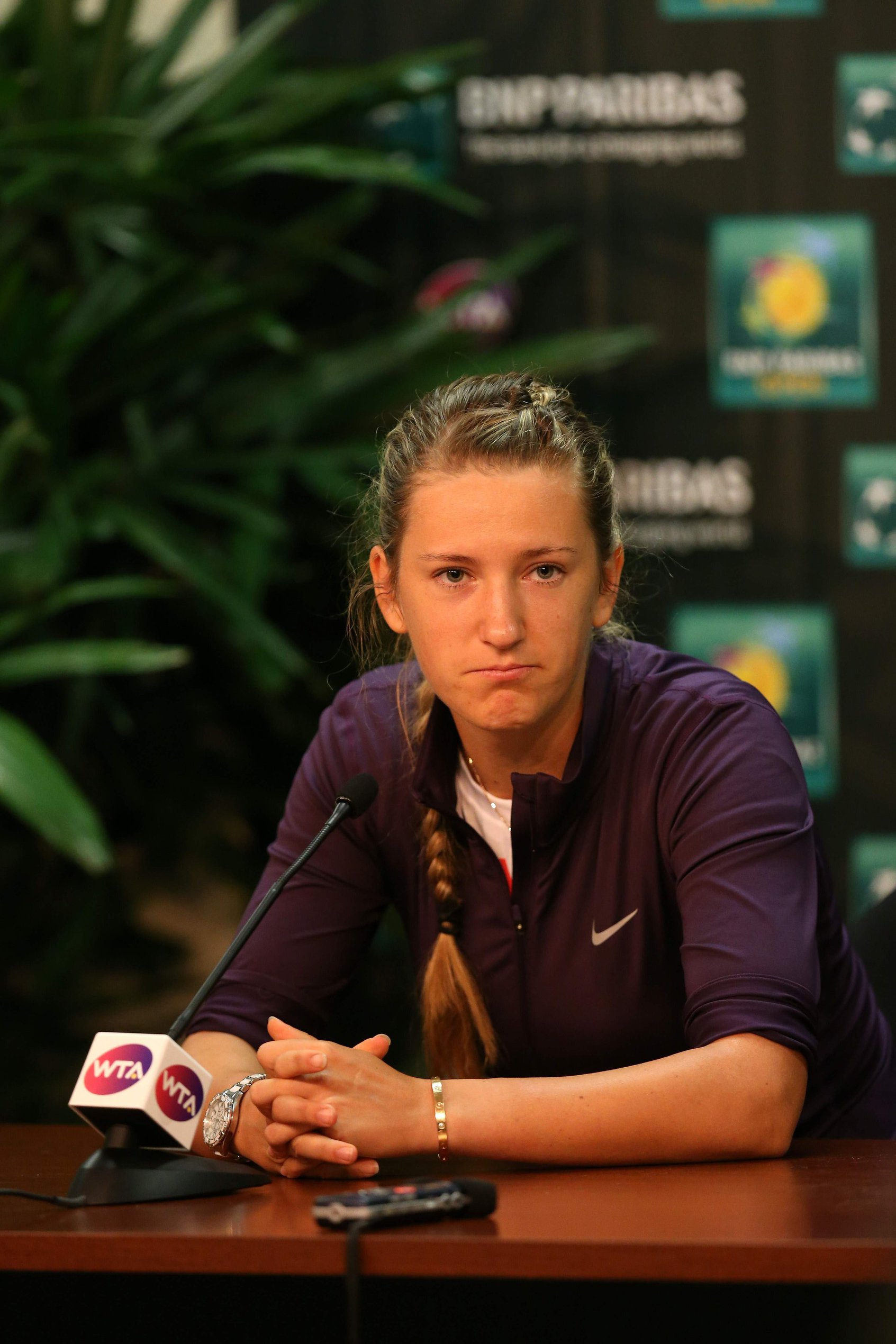 Victoria Azarenka  2013 BNP Paribas Open Press Conference in Indian Wells  14, 2013 