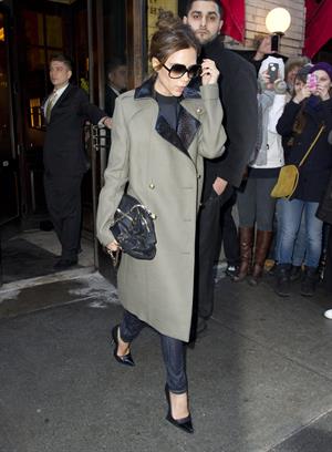 Victoria Beckham - Night out in New York City (10.02.2013) 