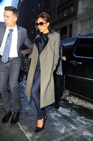 Victoria Beckham - Night out in New York City (10.02.2013) 