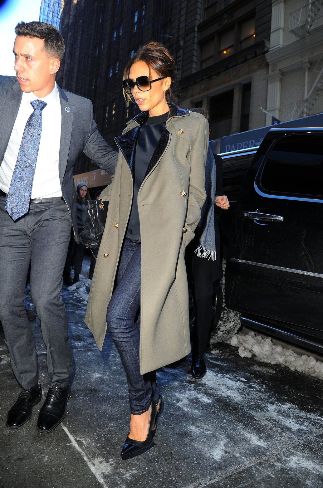 Victoria Beckham - Night out in New York City (10.02.2013) 