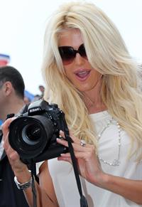 Victoria Silvstedt Lunches at the Monte-Carlo Country Club in Monaco (April 19, 2013) 