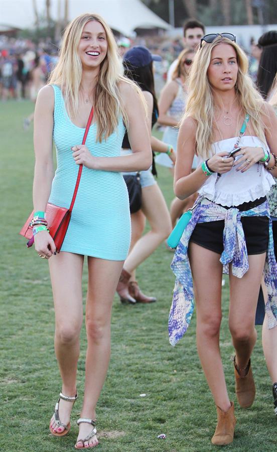 Whitney Port at the Coachella Valley Music and Arts Festival in Indio on April 12, 2013