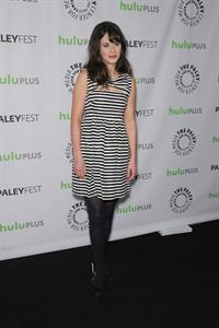 Zooey Deschanel New Girl Panel at 2013 PaleyFest in L.A. March 11, 2013 