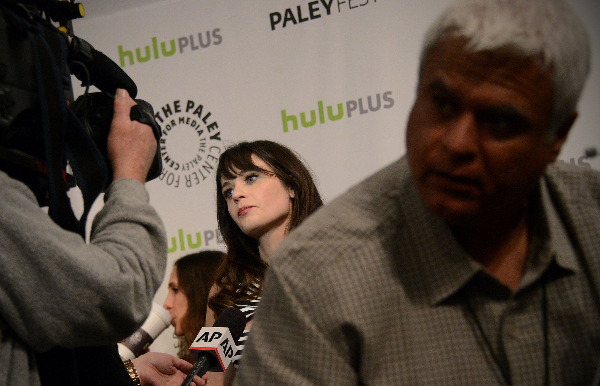Zooey Deschanel New Girl Panel at 2013 PaleyFest in L.A. March 11, 2013 