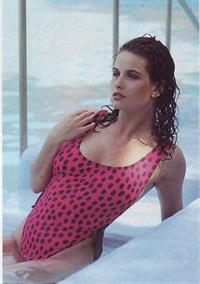 Claire Louise Hickory in a bikini