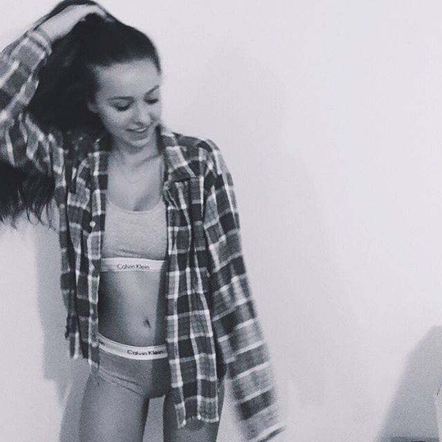 Sophie Mudd in a bikini