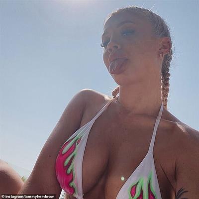 Tammy Hembrow in a bikini