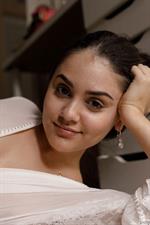 Elouia Guerra in White