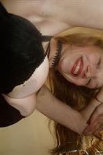 Giana Van Patten Sexy in Black