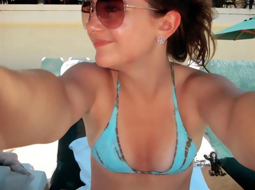 Alexa Nikolas in a bikini