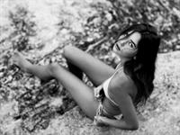 Gabriella Brooks in a bikini