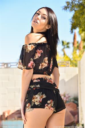 Danielle FTV Nude Pictures Beauty Poolside