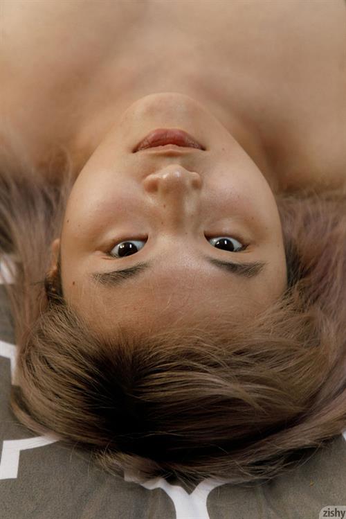 Barbie Qu in Black Panties