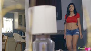 Audrey Royal Nude Pictures Audrey Royal earns favors from her stepbrother by sucking his hardon and taking a creampie of cum in her bald pussy