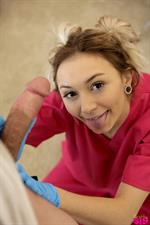 Horny nursing student Chloe Temple uses her stepbros dick for anatomy lessons and then rewards him with a hardcore romp