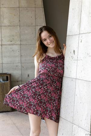 Hazel Moore Pictures Hazel Moore in a Dress