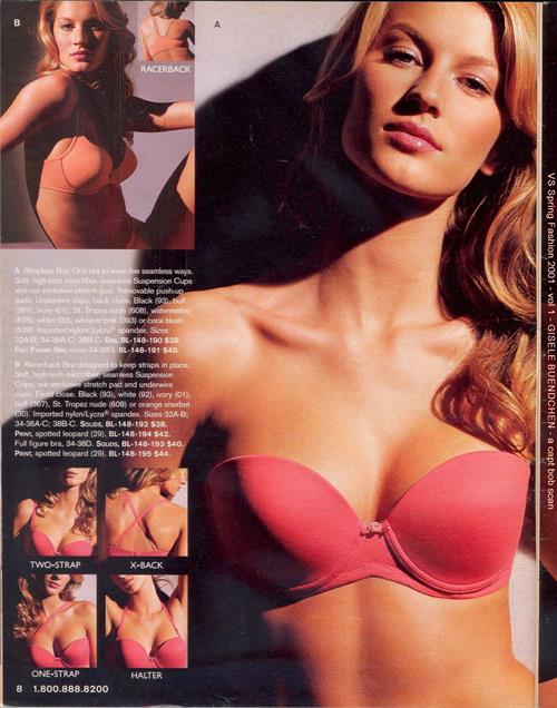 Gisele Bündchen in lingerie