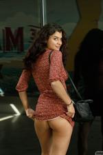 Nalani Dacus Teasing in Public