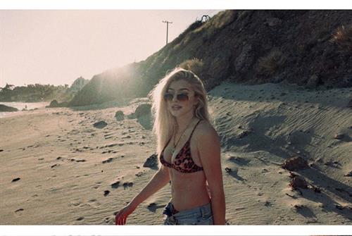 Electra Mustaine in a bikini