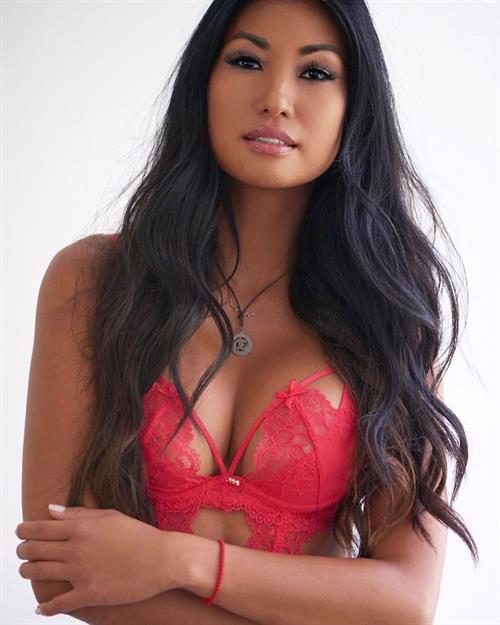 Ivy Teves in lingerie