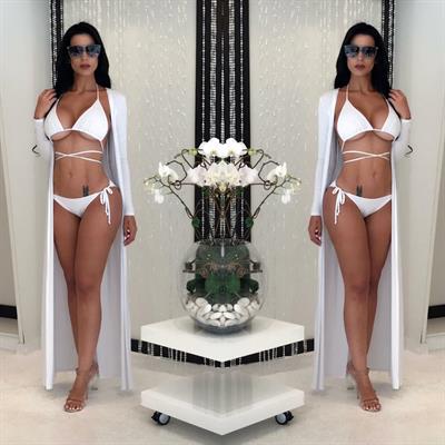 Maybel Sanchez in a bikini