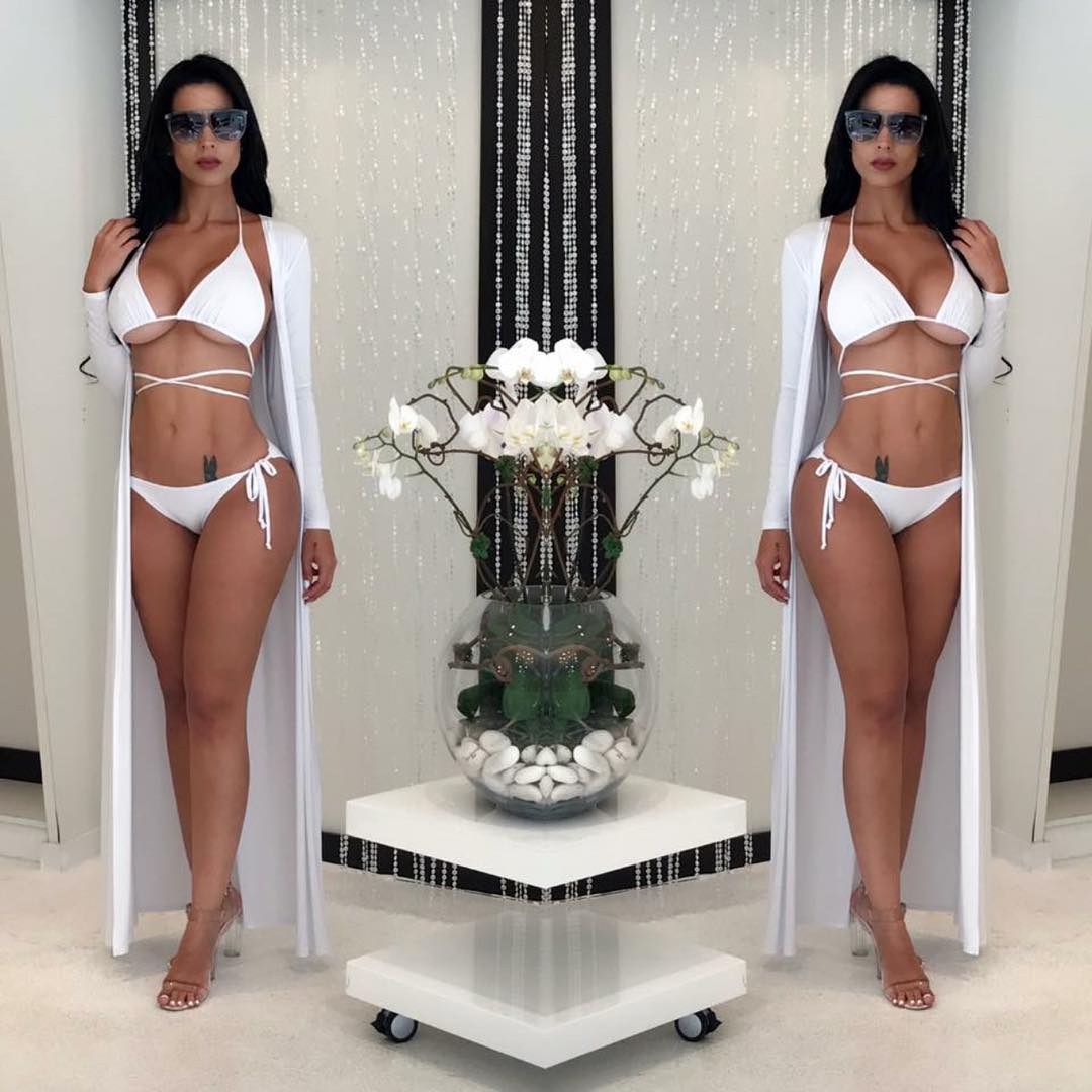 Maybel Sanchez in a bikini