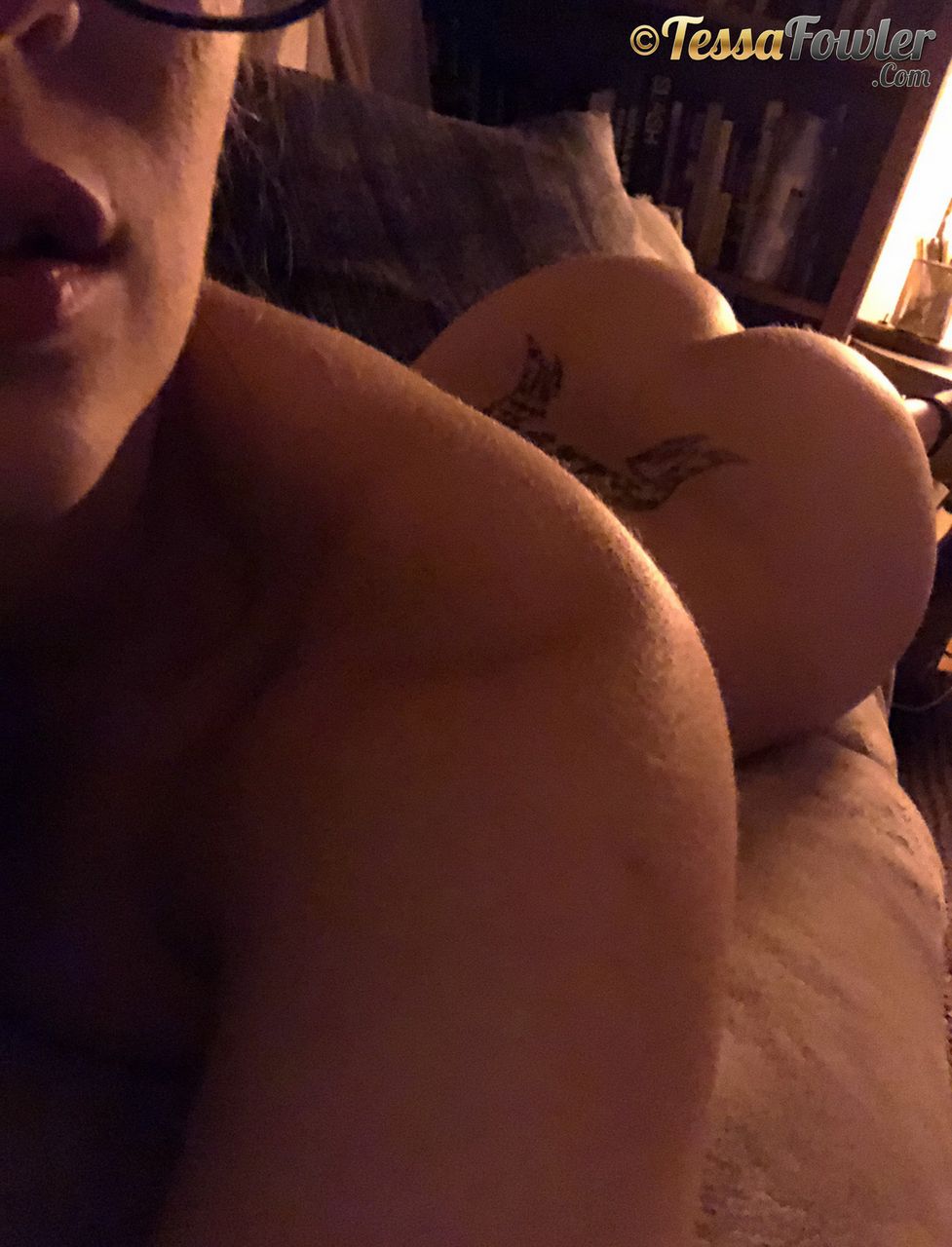 Tessa Fowler wants you to discover her diary pics showing big boobs and ass