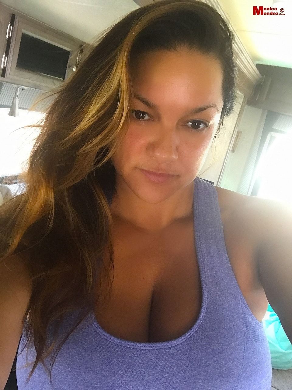 Monica Mendez Sexy Selfies With Her Titties Exposed