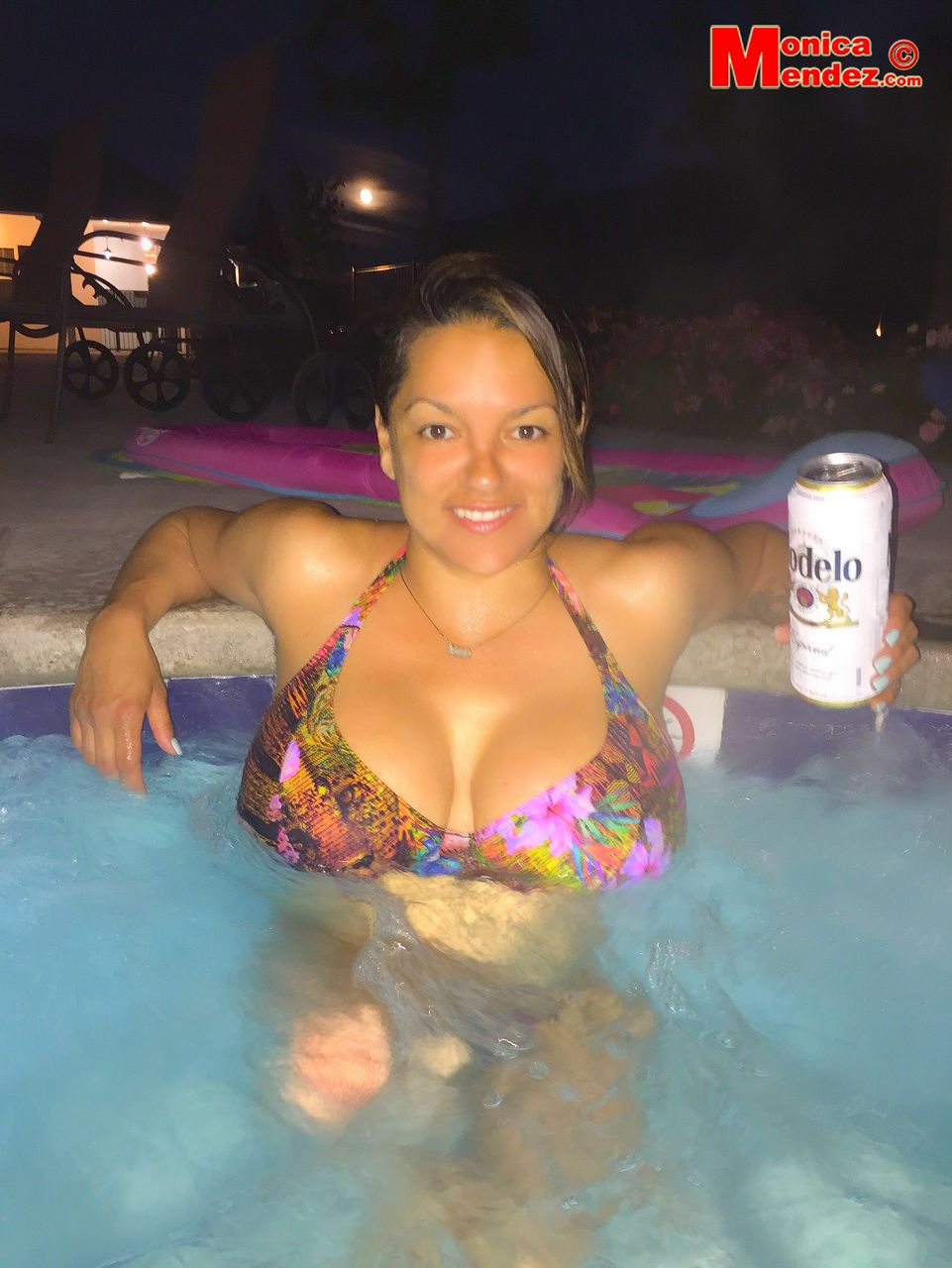 Monica Mendez Exclusive Tan Photos Showing Her Melons