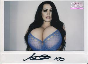 Leanne Crow Nude Pictures Leanne Crow Has Her Beautiful Big Boobs Glow In A Polaroid Photos