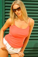  Halyey looking very radiant in the sun in miniskirt 