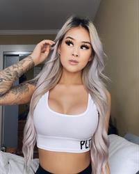 Jenny Lee in lingerie