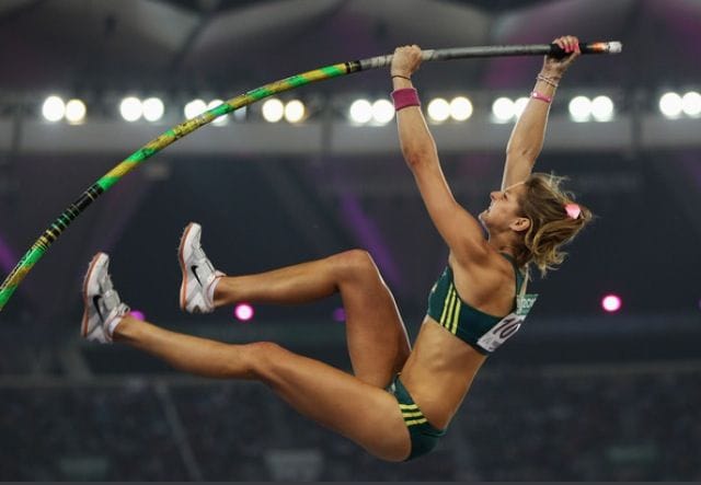 Amanda Bisk in a bikini