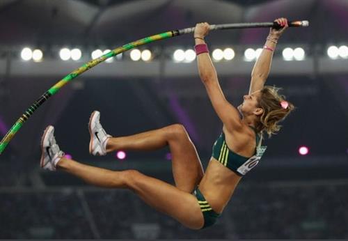 Amanda Bisk in a bikini