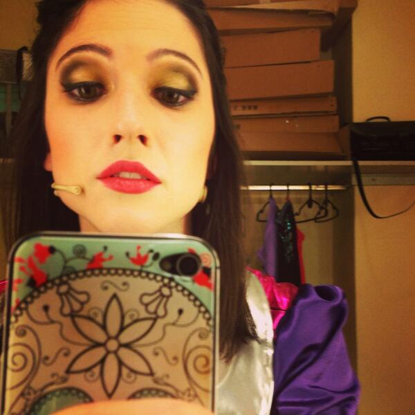 Lodovica Comello taking a selfie