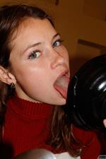 Gaby Mueller Loves Thai Food