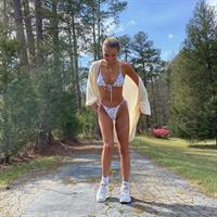 Charley Manley in a bikini