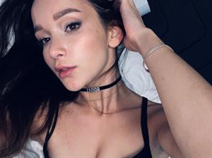 Ellie Leen in lingerie