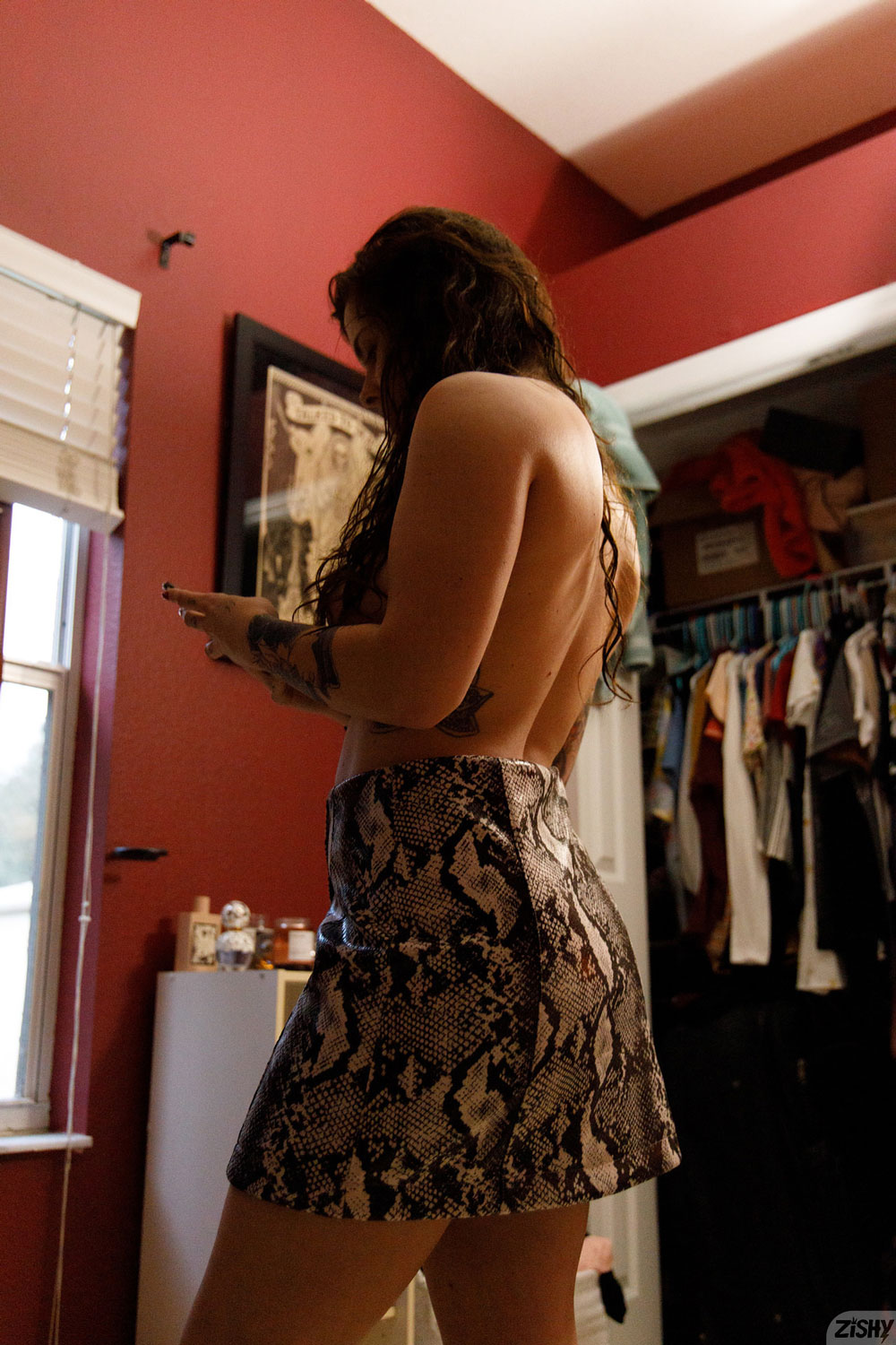 Keisha Grey Naked in her Room