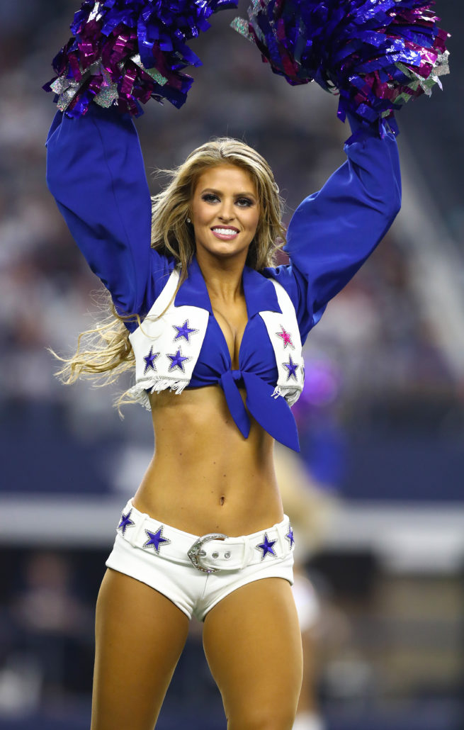 Former Clemson Rally Cat
Current Dallas Cowboy Cheerleader