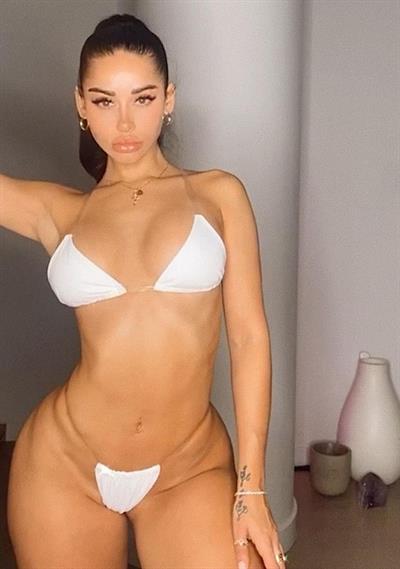 Stephanie Rao in a bikini