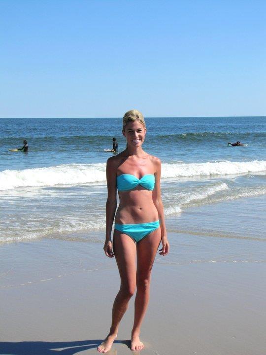 ashley Horvath in a bikini