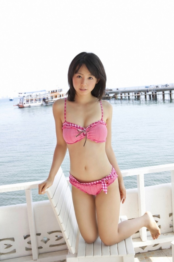Rina Koike in a bikini