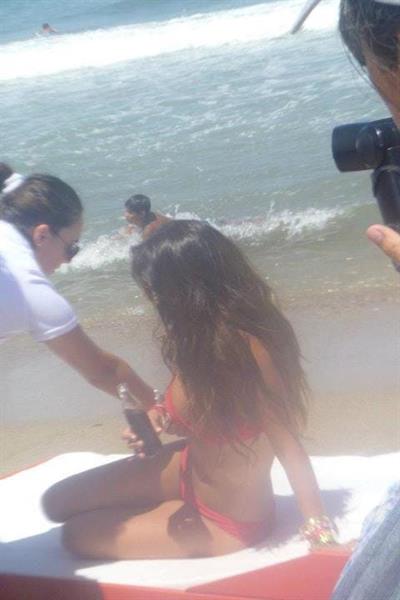 Zaira Nara in a bikini