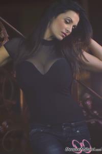 Denise Milani Photoset - WinterEvening