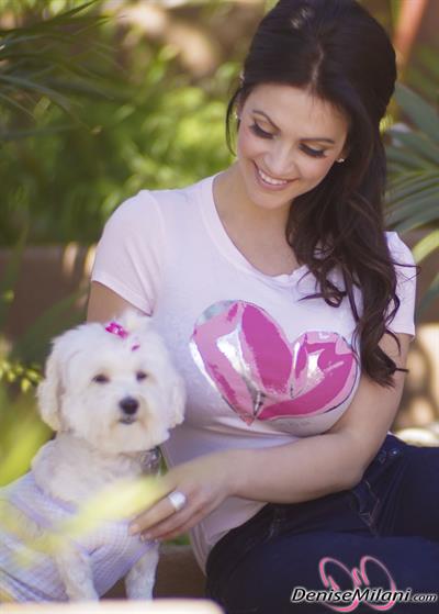 Denise Milani Photoset - Doggie13