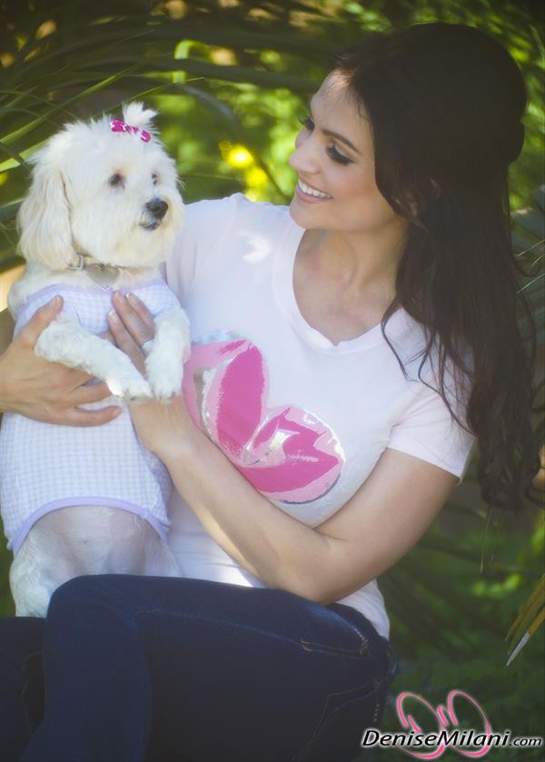 Denise Milani Photoset - Doggie13