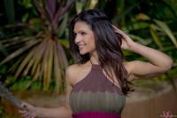 Denise Milani Photoset - Gardening