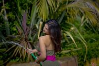 Denise Milani Photoset - Gardening